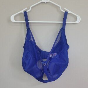 Curvy Kate Sheer Blue Undwrwire Bra Size 36O